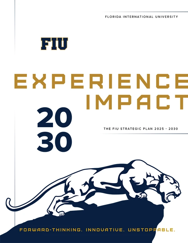 The cover for the Experience Impact Strategic Plan