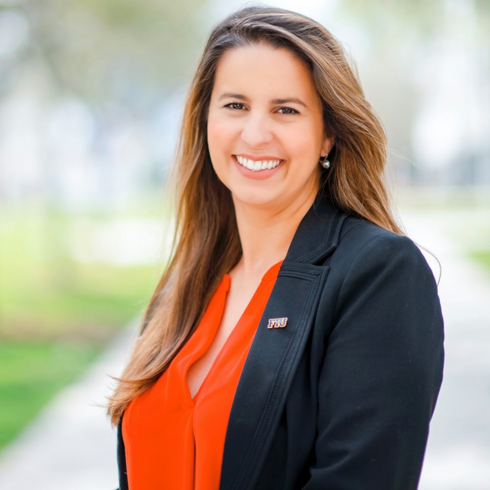 A headshot of the Associate Director of Budget and Finance, Melissa Pozo